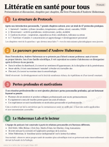 Health Literacy for Everyone infographic — Français