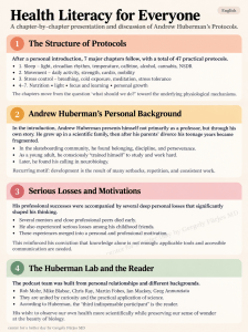 Health Literacy for Everyone infographic — English